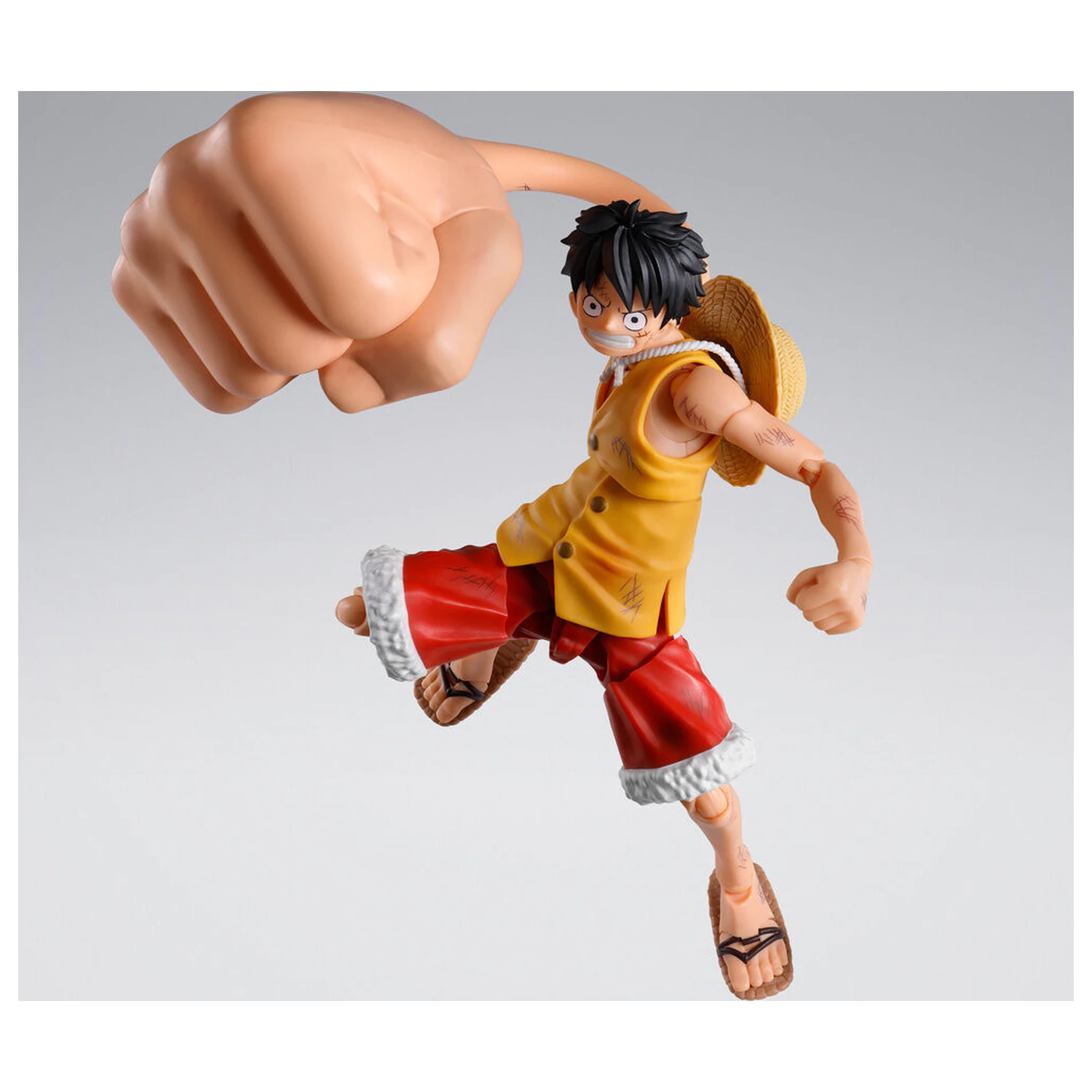 One Piece Monkey D. Luffy Marineford Gea Three S.H. Figuarts sada voliteľných dielov produktová fotografia