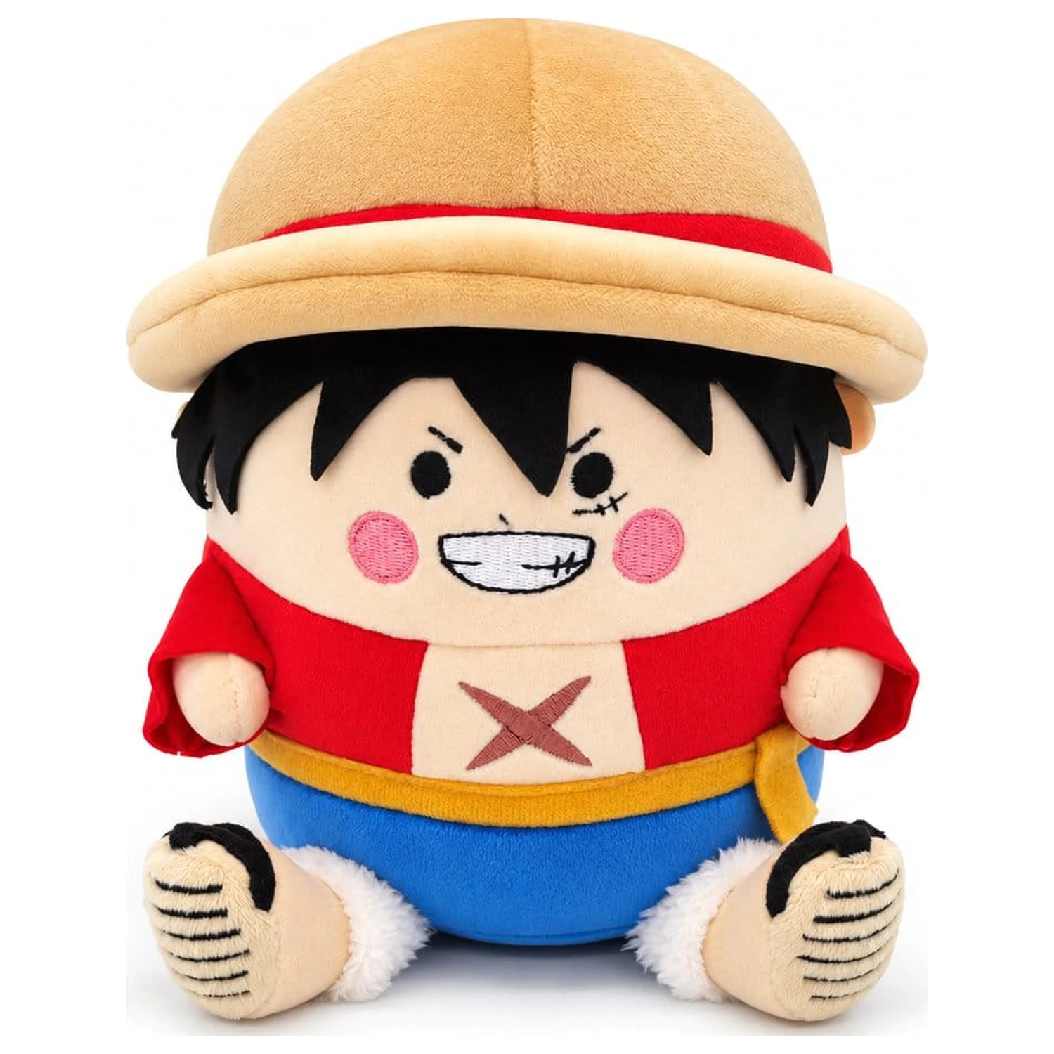 One Piece plyšová hračka Monkey D. Luffy SD verzia 15 cm produktová fotografia