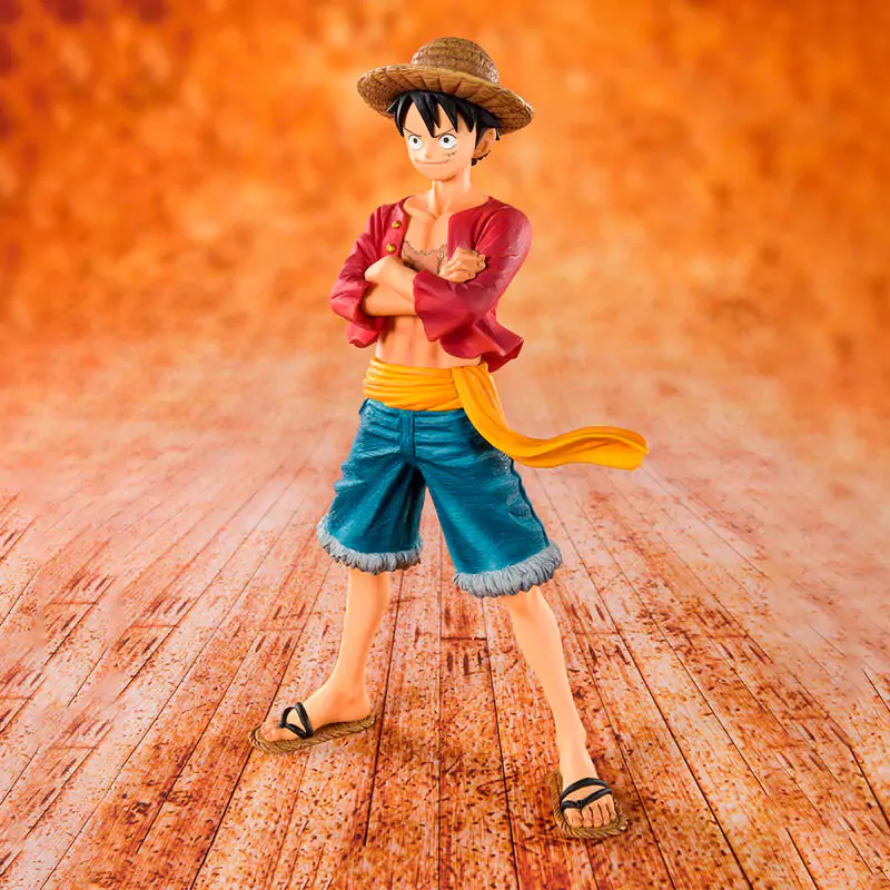 One Piece Monkey D Luffy Straw Hat Figuarts Zero postava 14cm termékfotó