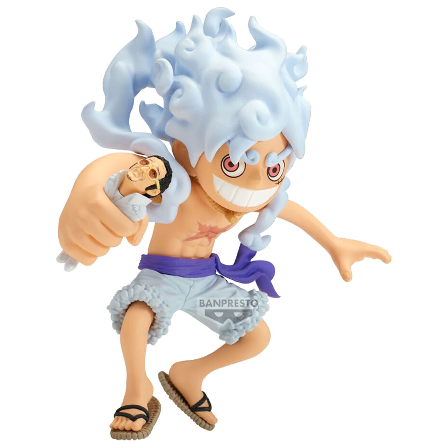 One Piece Monkey D. Luffy vs Borsalino Mega World Collectable figúrka 13cm produktová fotografia
