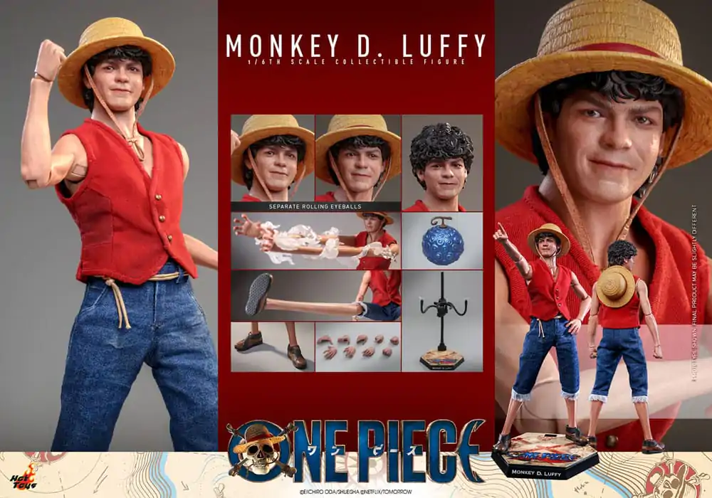 One Piece (Netflix) akčná figúrka 1/6 Monkey D. Luffy 31 cm termékfotó