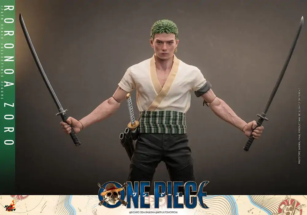 One Piece (Netflix) Action Figure 1/6 Roronoa Zoro 31 cm termékfotó