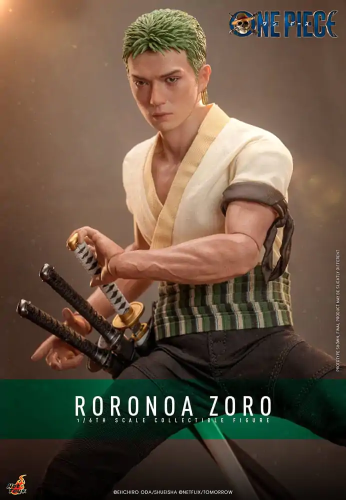 One Piece (Netflix) Action Figure 1/6 Roronoa Zoro 31 cm termékfotó