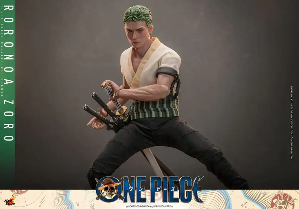 One Piece (Netflix) Action Figure 1/6 Roronoa Zoro 31 cm termékfotó