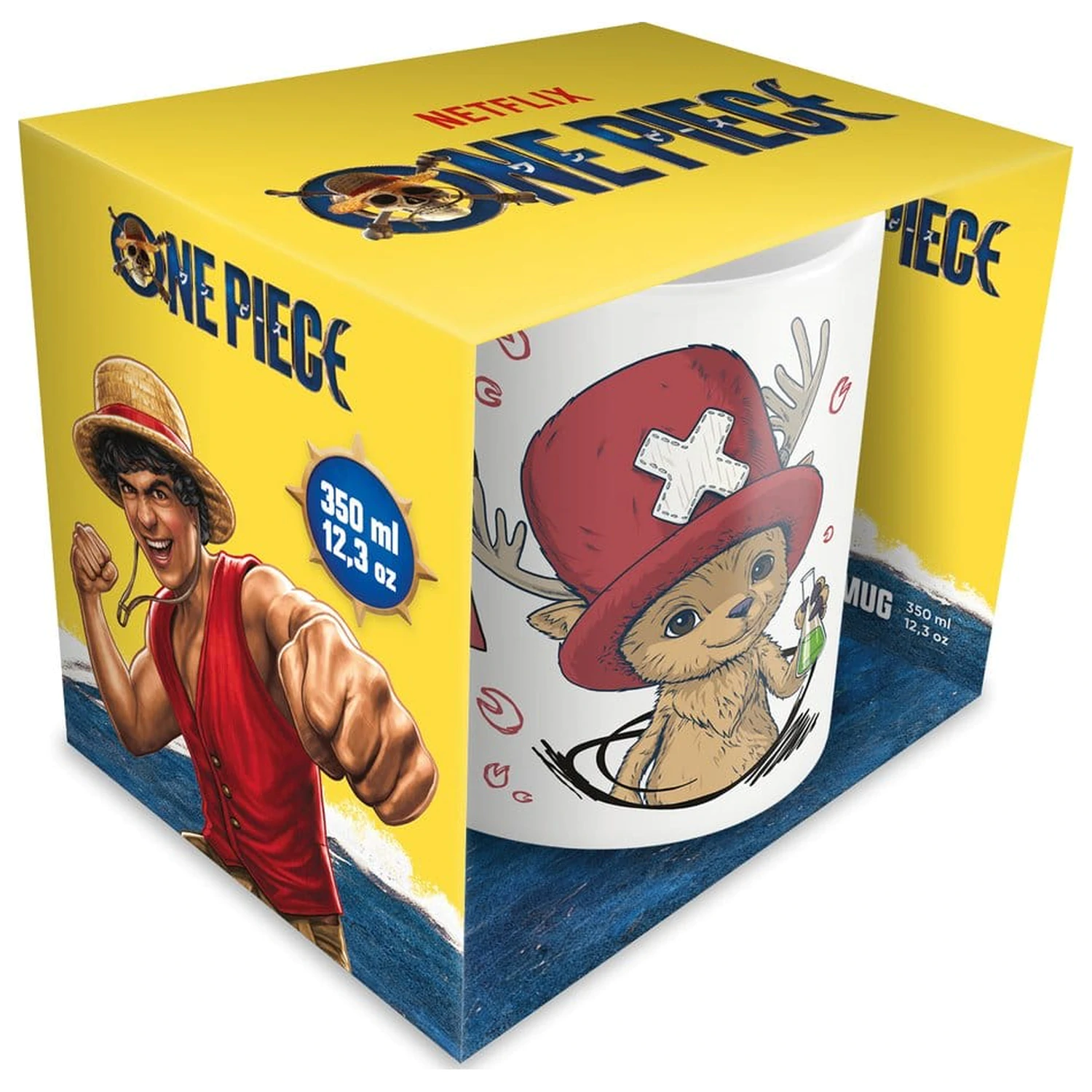 One Piece Netflix Hrnček Chopper 350 ml produktová fotografia