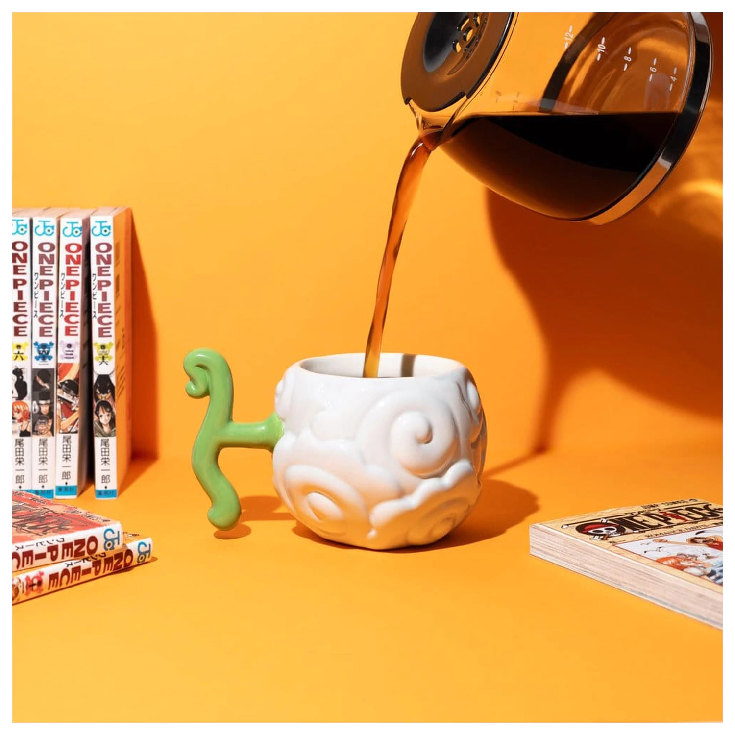 One Piece Netflix 3D hrnček Fruit Smoke-Smoke 600 ml produktová fotografia