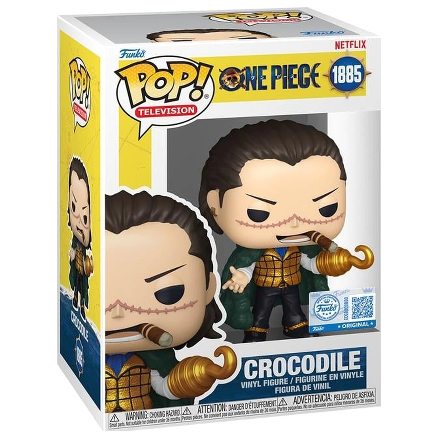 One Piece Netflix Funko Pop figúrka Crocodile produktová fotografia