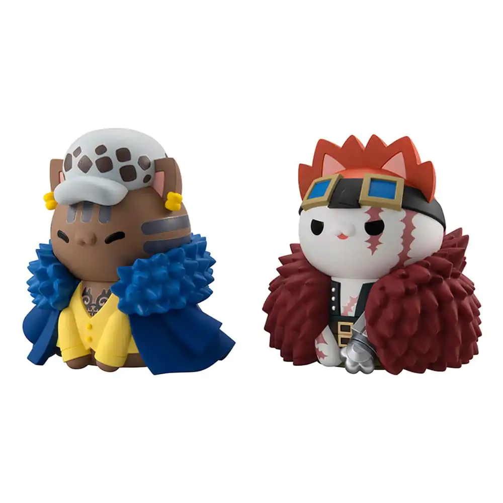 One Piece Nyanto! The Big One Piece Series zberateľská figúrka Monkey D. Luffy & Trafalgar Law & Eustass Kid 10 cm produktová fotografia