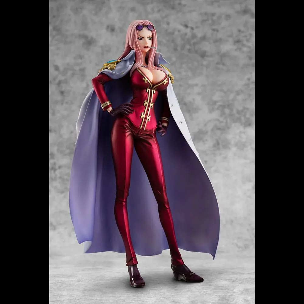 One Piece P.O.P PVC Socha Black Cage Hina Limited Edition 23 cm produktová fotografia