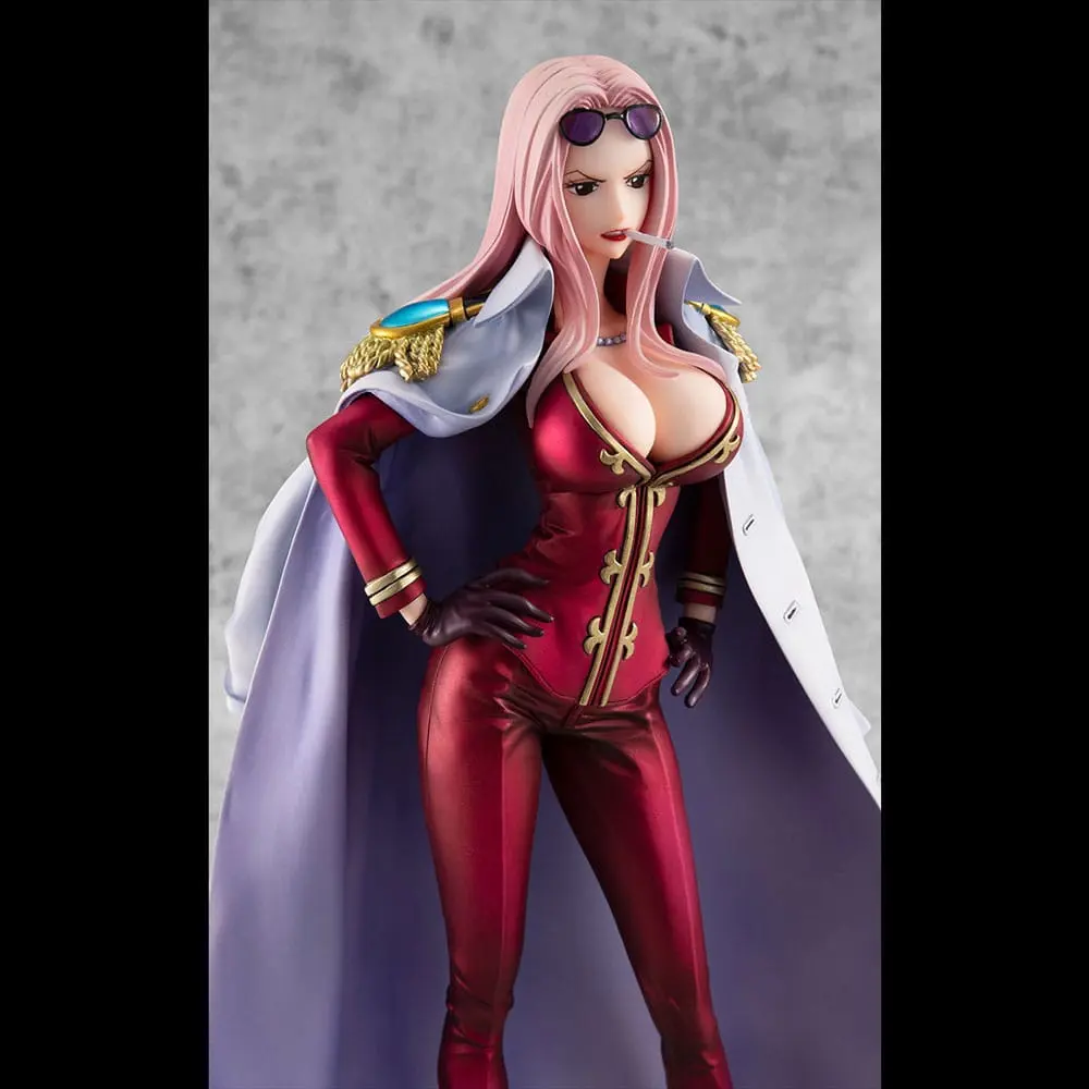 One Piece P.O.P PVC Socha Black Cage Hina Limited Edition 23 cm produktová fotografia