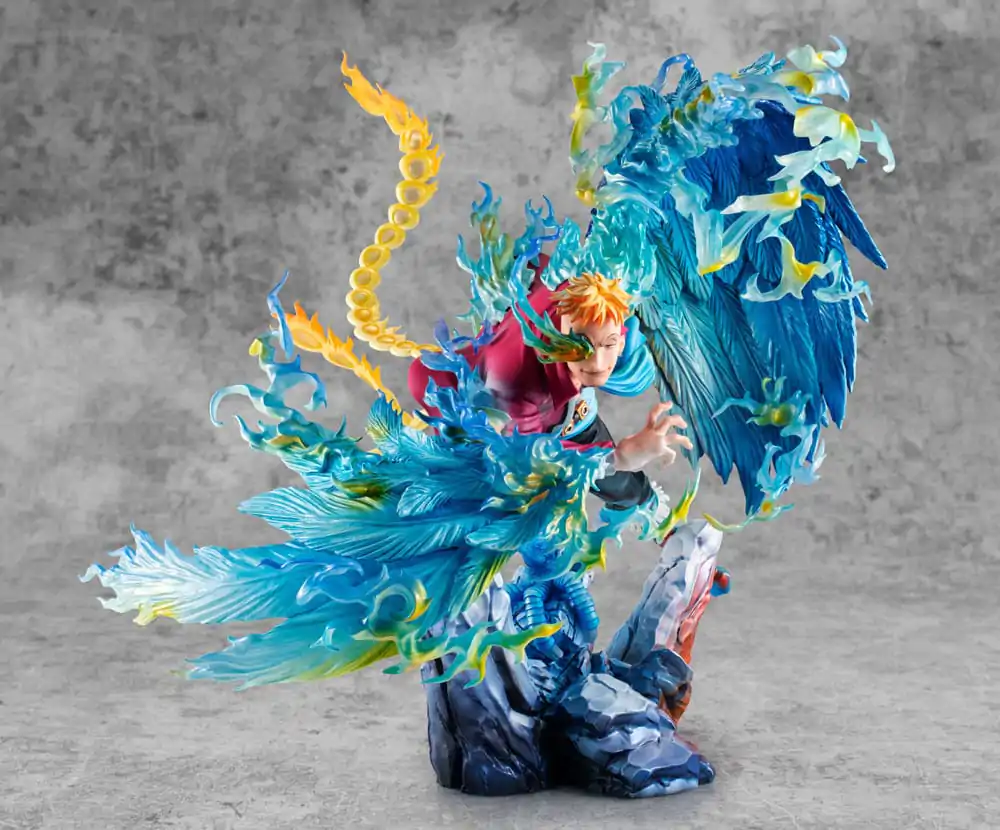 One Piece P.O.P MAS Maximum PVC Socha Marco the Phoenix Leader of 1st group of Whitebeard Pirates 32 cm produktová fotografia