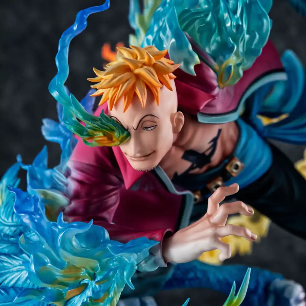 One Piece P.O.P MAS Maximum PVC Socha Marco the Phoenix Leader of 1st group of Whitebeard Pirates 32 cm produktová fotografia