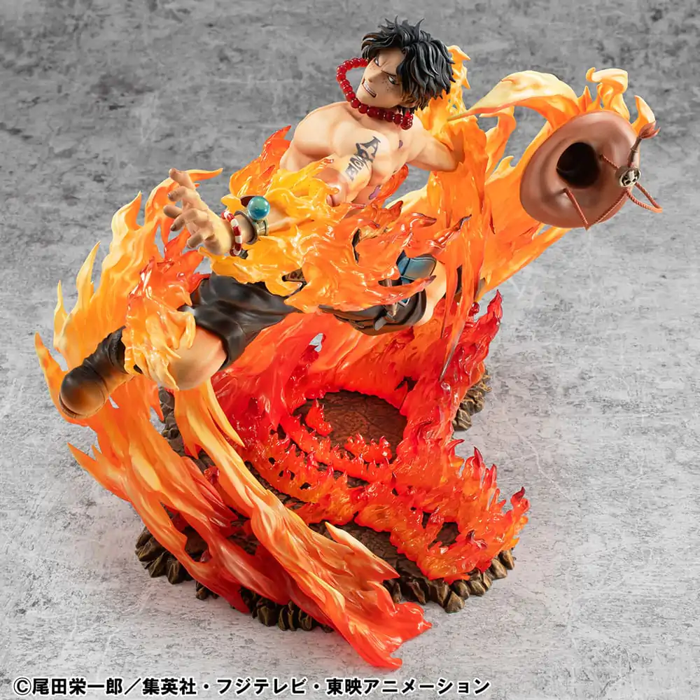 One Piece P.O.P NEO-Maximum PVC Socha Portgas D. Ace 15th Anniversary Super Limited Reprint Ver. 23 cm produktová fotografia