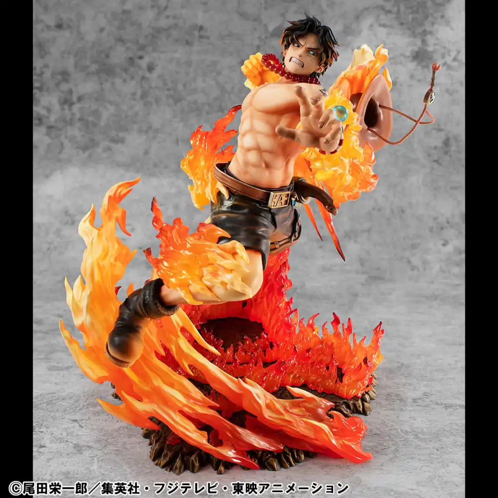 One Piece P.O.P NEO-Maximum PVC Socha Portgas D. Ace 15th Anniversary Super Limited Reprint Ver. 23 cm produktová fotografia