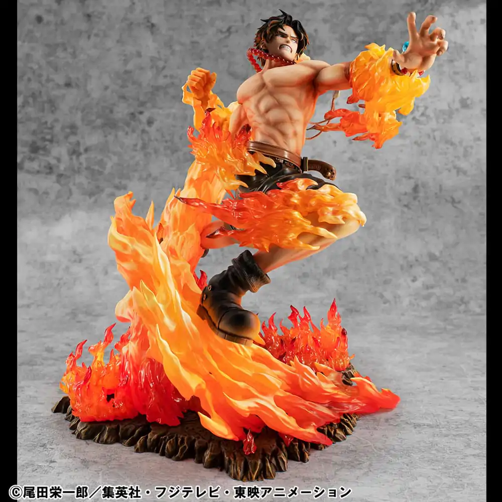 One Piece P.O.P NEO-Maximum PVC Socha Portgas D. Ace 15th Anniversary Super Limited Reprint Ver. 23 cm produktová fotografia