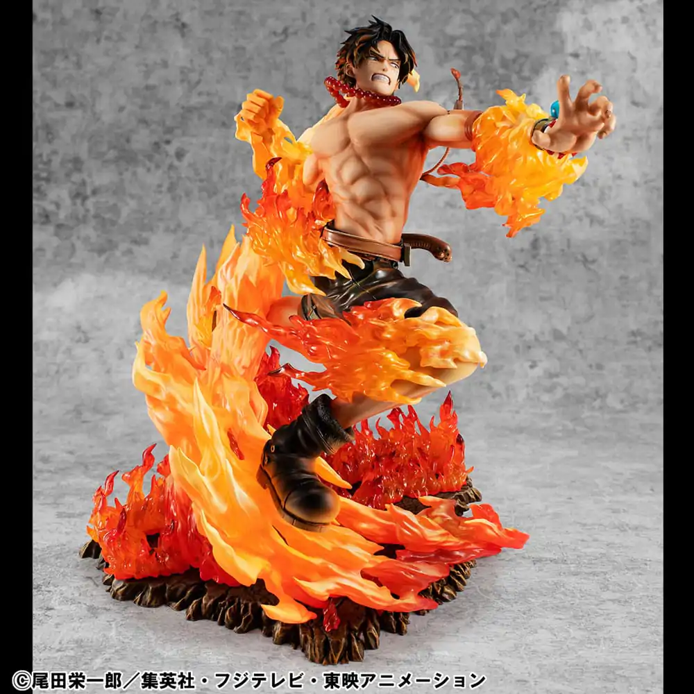 One Piece P.O.P NEO-Maximum PVC Socha Portgas D. Ace 15th Anniversary Super Limited Reprint Ver. 23 cm produktová fotografia