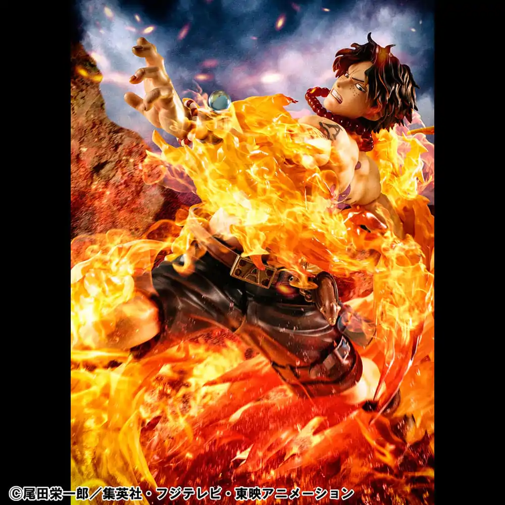 One Piece P.O.P NEO-Maximum PVC Socha Portgas D. Ace 15th Anniversary Super Limited Reprint Ver. 23 cm produktová fotografia