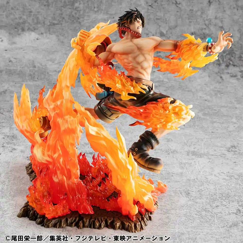 One Piece P.O.P NEO-Maximum PVC Socha Portgas D. Ace 15th Anniversary Super Limited Reprint Ver. 23 cm produktová fotografia