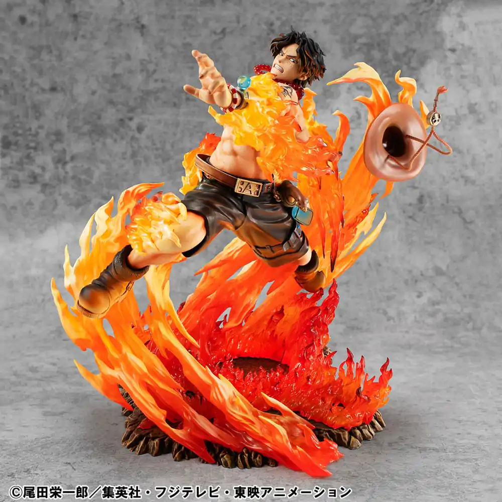 One Piece P.O.P NEO-Maximum PVC Socha Portgas D. Ace 15th Anniversary Super Limited Reprint Ver. 23 cm produktová fotografia