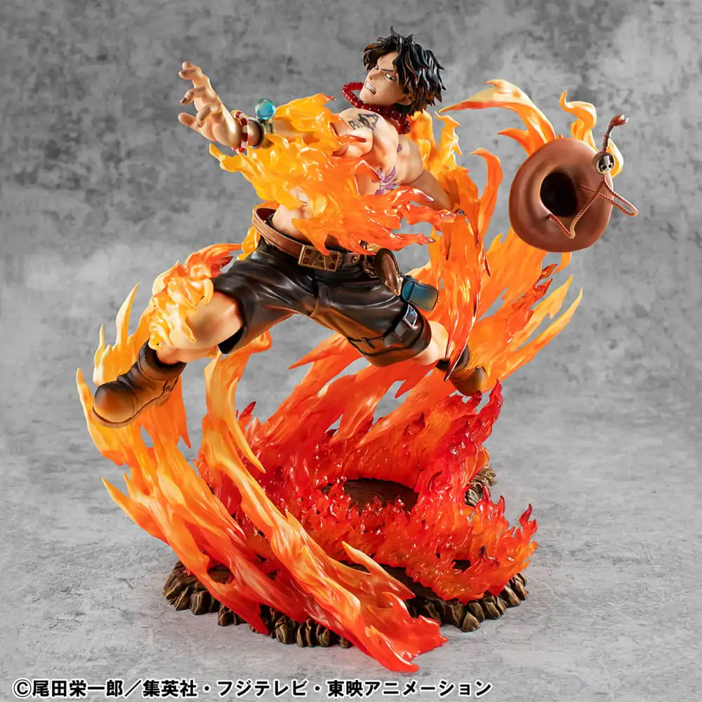 One Piece P.O.P NEO-Maximum PVC Socha Portgas D. Ace 15th Anniversary Super Limited Reprint Ver. 23 cm produktová fotografia