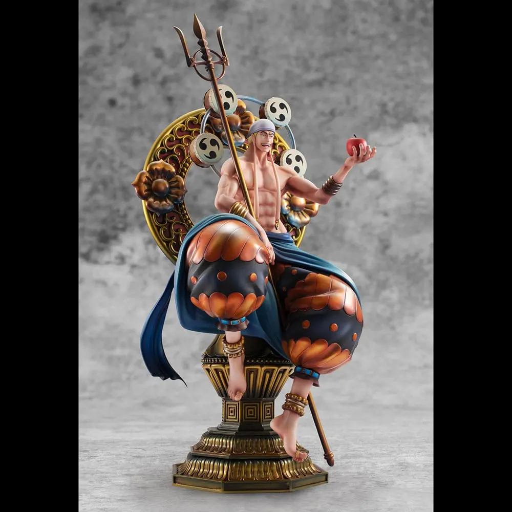 One Piece P.O.P PVC Socha Neo Maximum The only God of Skypiea Enel 34 cm produktová fotografia