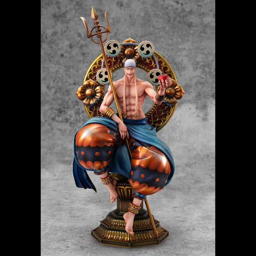 One Piece P.O.P PVC Socha Neo Maximum The only God of Skypiea Enel 34 cm produktová fotografia