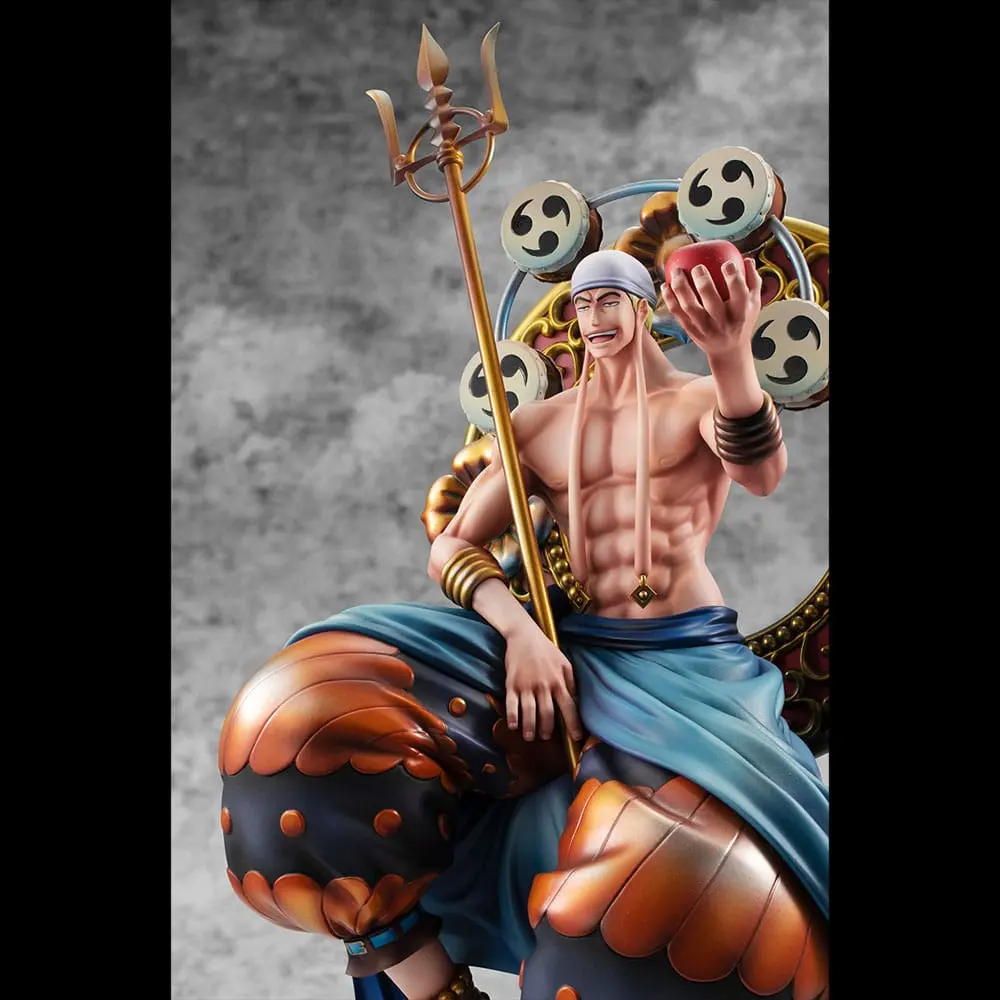 One Piece P.O.P PVC Socha Neo Maximum The only God of Skypiea Enel 34 cm produktová fotografia