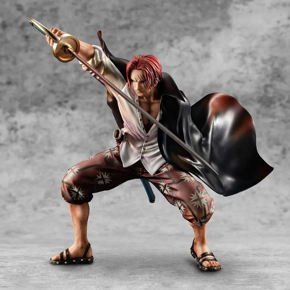 One Piece P.O.P PVC soška Playback Memories Red-haired Shanks 21 cm termékfotó