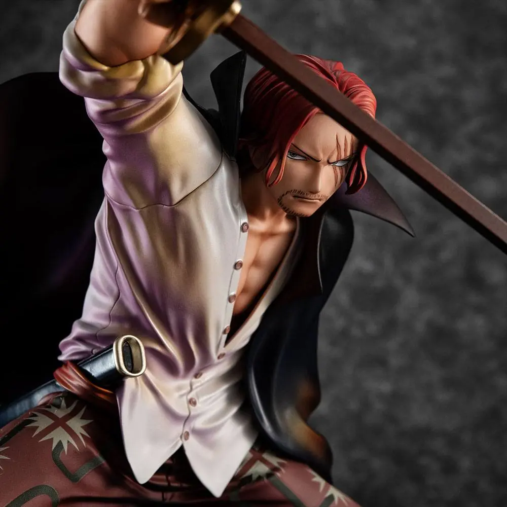 One Piece P.O.P PVC soška Playback Memories Red-haired Shanks 21 cm termékfotó