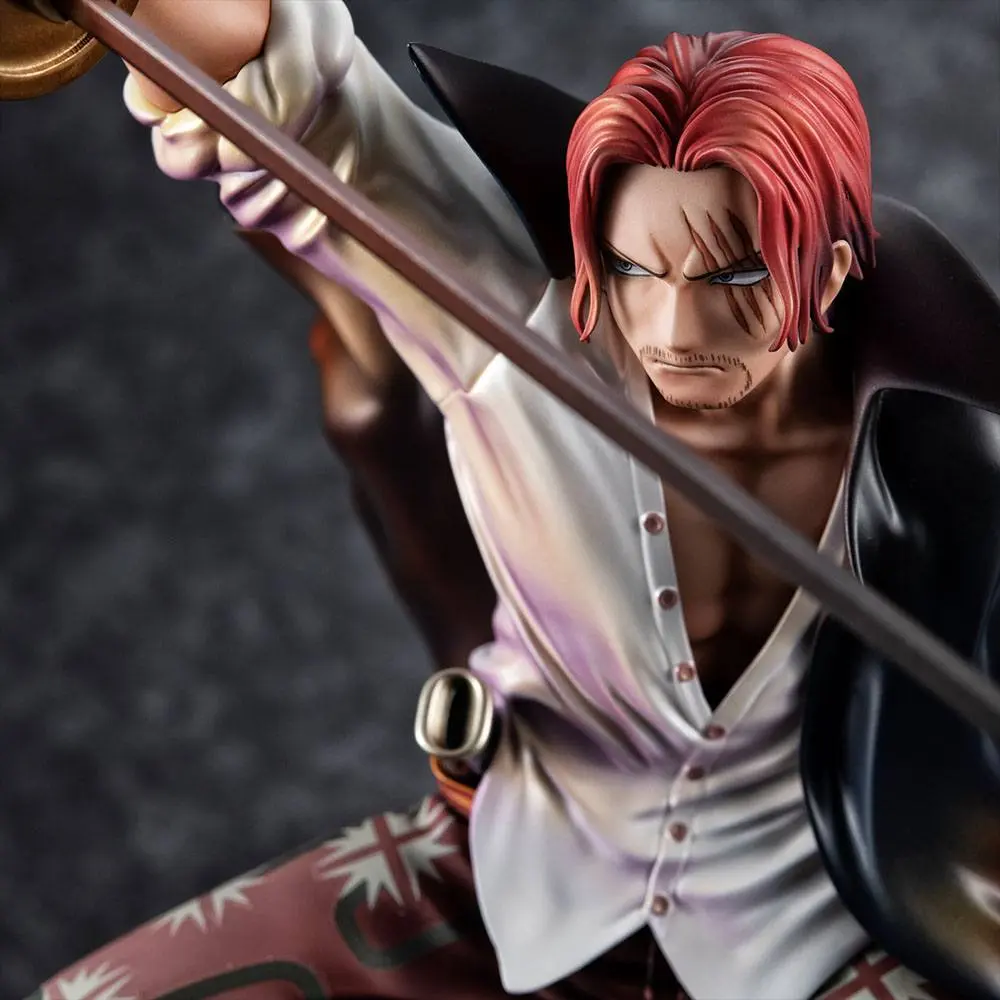 One Piece P.O.P PVC soška Playback Memories Red-haired Shanks 21 cm termékfotó