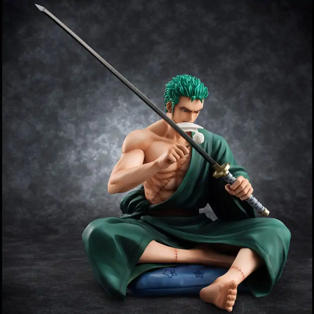 One Piece P.O.P S.O.C PVC socha 1/8 Roronoa Zorro 13 cm termékfotó