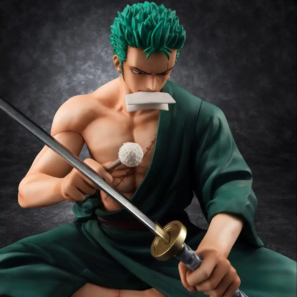 One Piece P.O.P S.O.C PVC socha 1/8 Roronoa Zorro 13 cm termékfotó