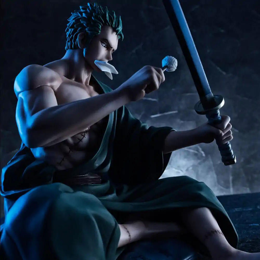 One Piece P.O.P S.O.C PVC socha 1/8 Roronoa Zorro 13 cm termékfotó