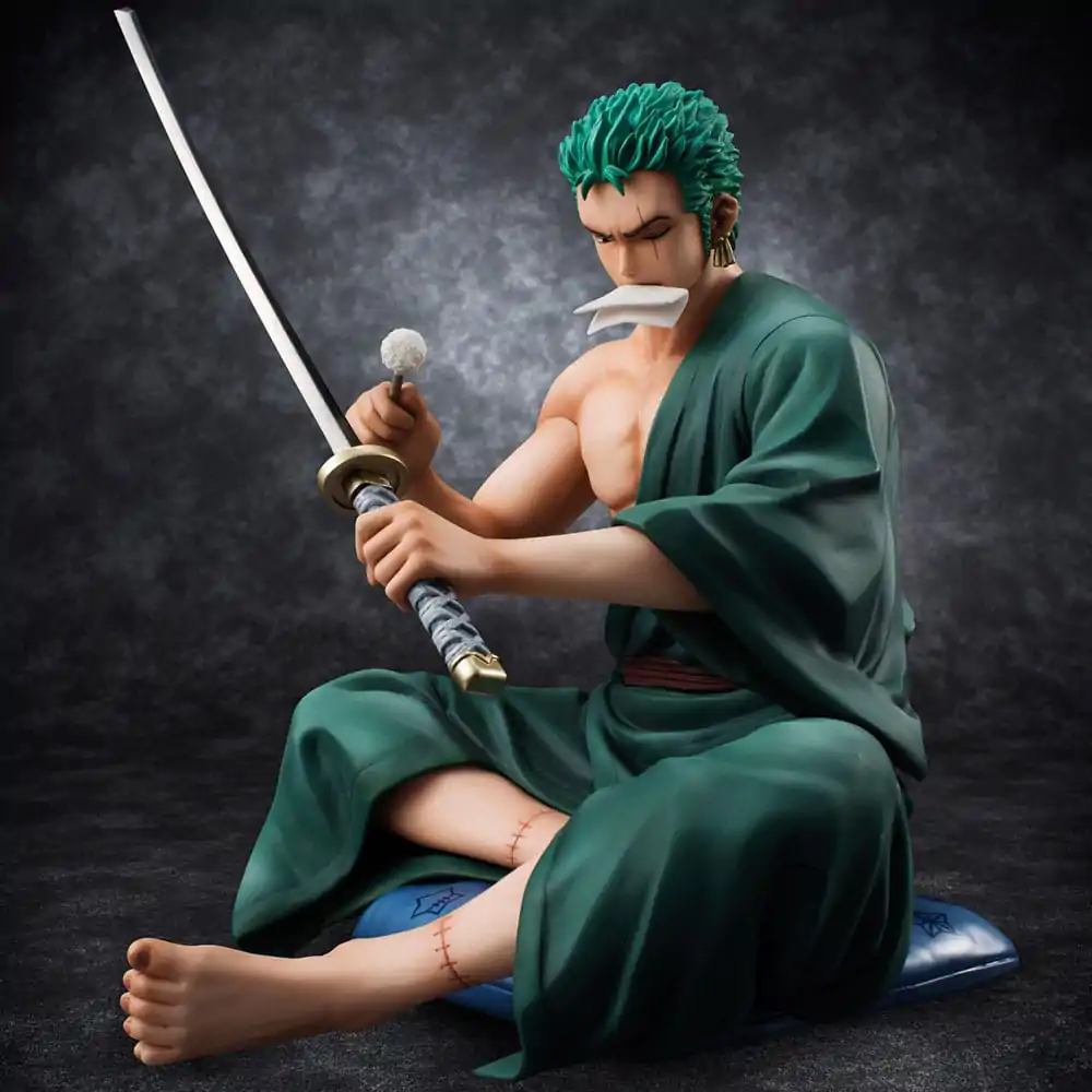 One Piece P.O.P S.O.C PVC socha 1/8 Roronoa Zorro 13 cm termékfotó