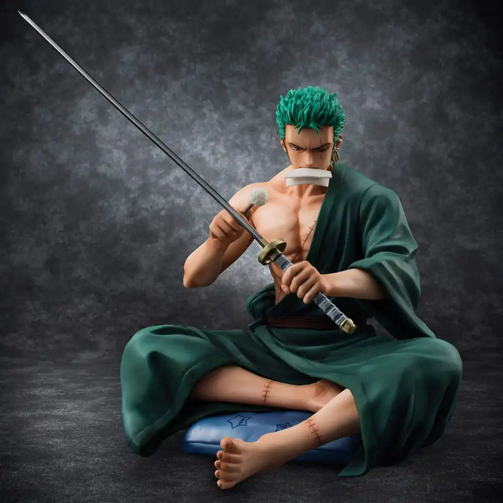 One Piece P.O.P S.O.C PVC socha 1/8 Roronoa Zorro 13 cm termékfotó