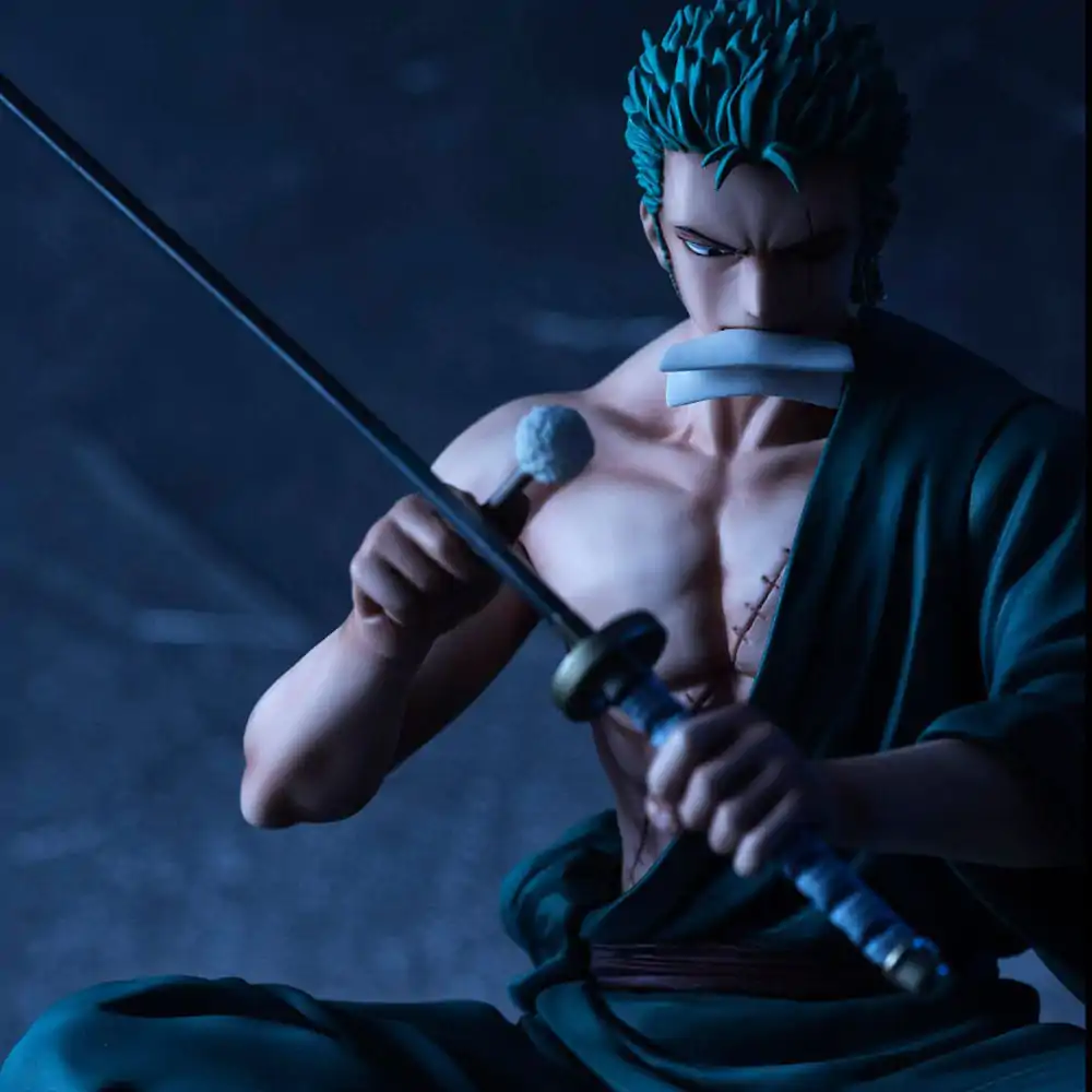 One Piece P.O.P S.O.C PVC socha 1/8 Roronoa Zorro 13 cm termékfotó