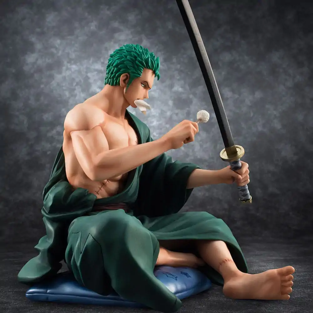 One Piece P.O.P S.O.C PVC socha 1/8 Roronoa Zorro 13 cm termékfotó