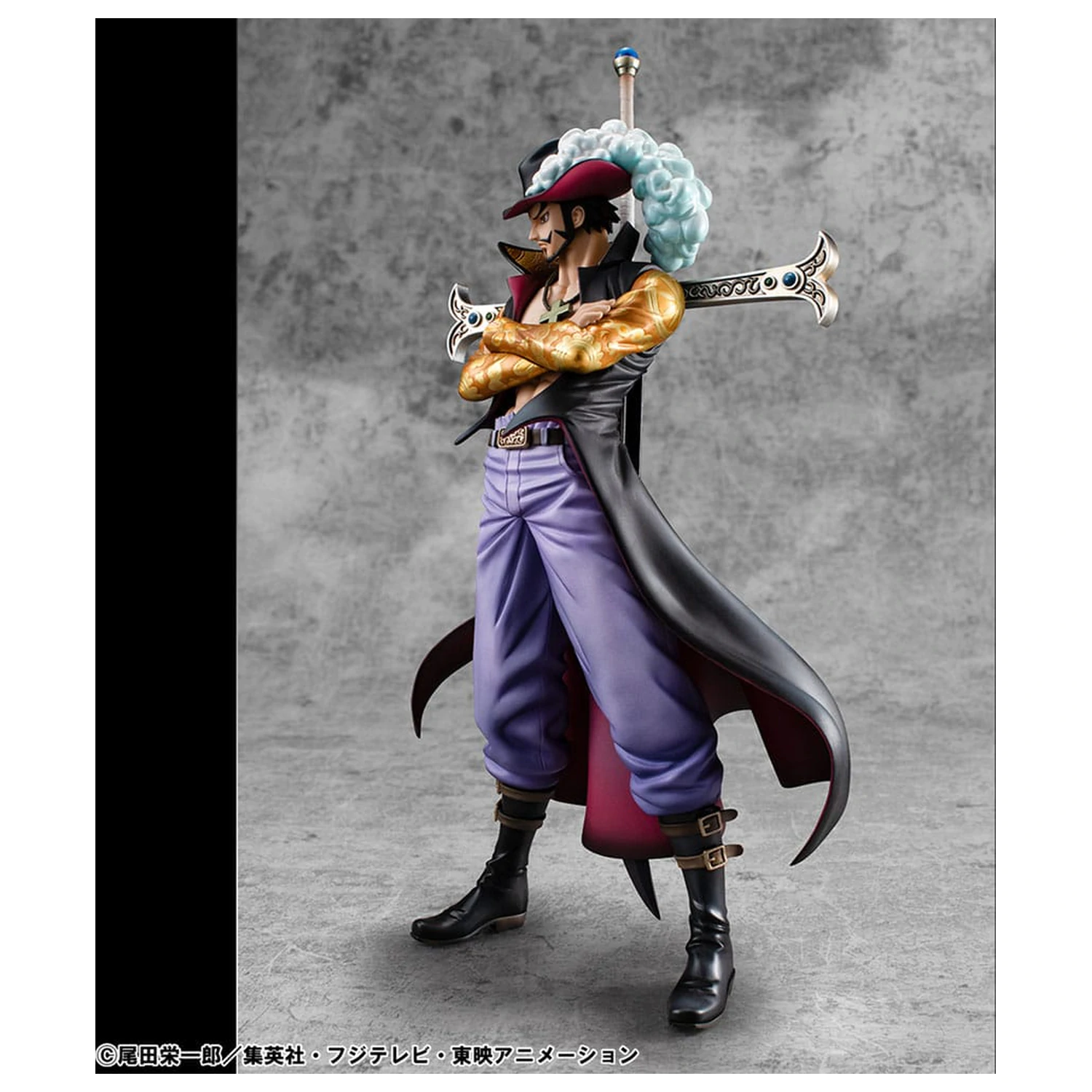 One Piece P.O.P SA-MAXIMUM PVC Socha Hawk Eye Dracule Mihawk Ver. R 29 cm produktová fotografia