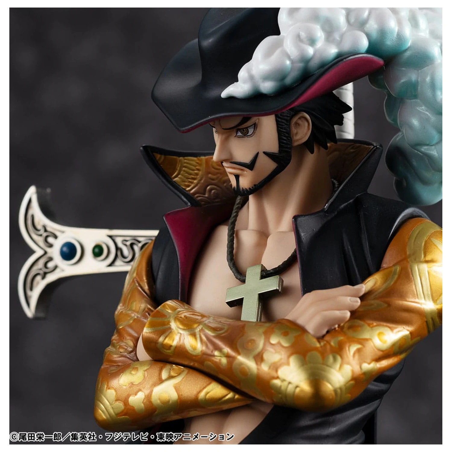 One Piece P.O.P SA-MAXIMUM PVC Socha Hawk Eye Dracule Mihawk Ver. R 29 cm produktová fotografia