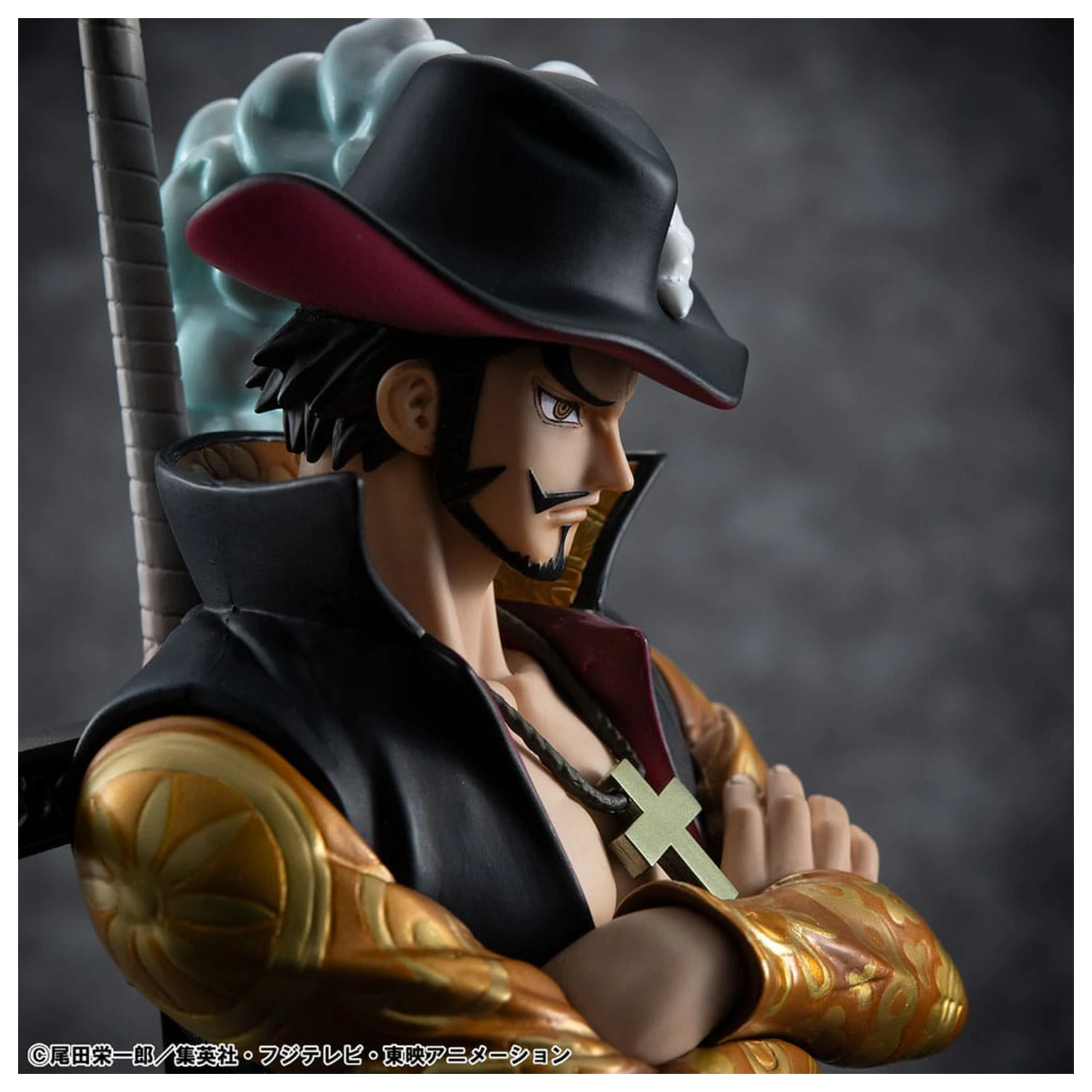One Piece P.O.P SA-MAXIMUM PVC Socha Hawk Eye Dracule Mihawk Ver. R 29 cm produktová fotografia