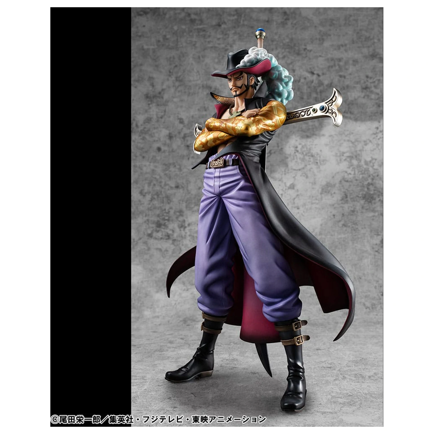 One Piece P.O.P SA-MAXIMUM PVC Socha Hawk Eye Dracule Mihawk Ver. R 29 cm produktová fotografia