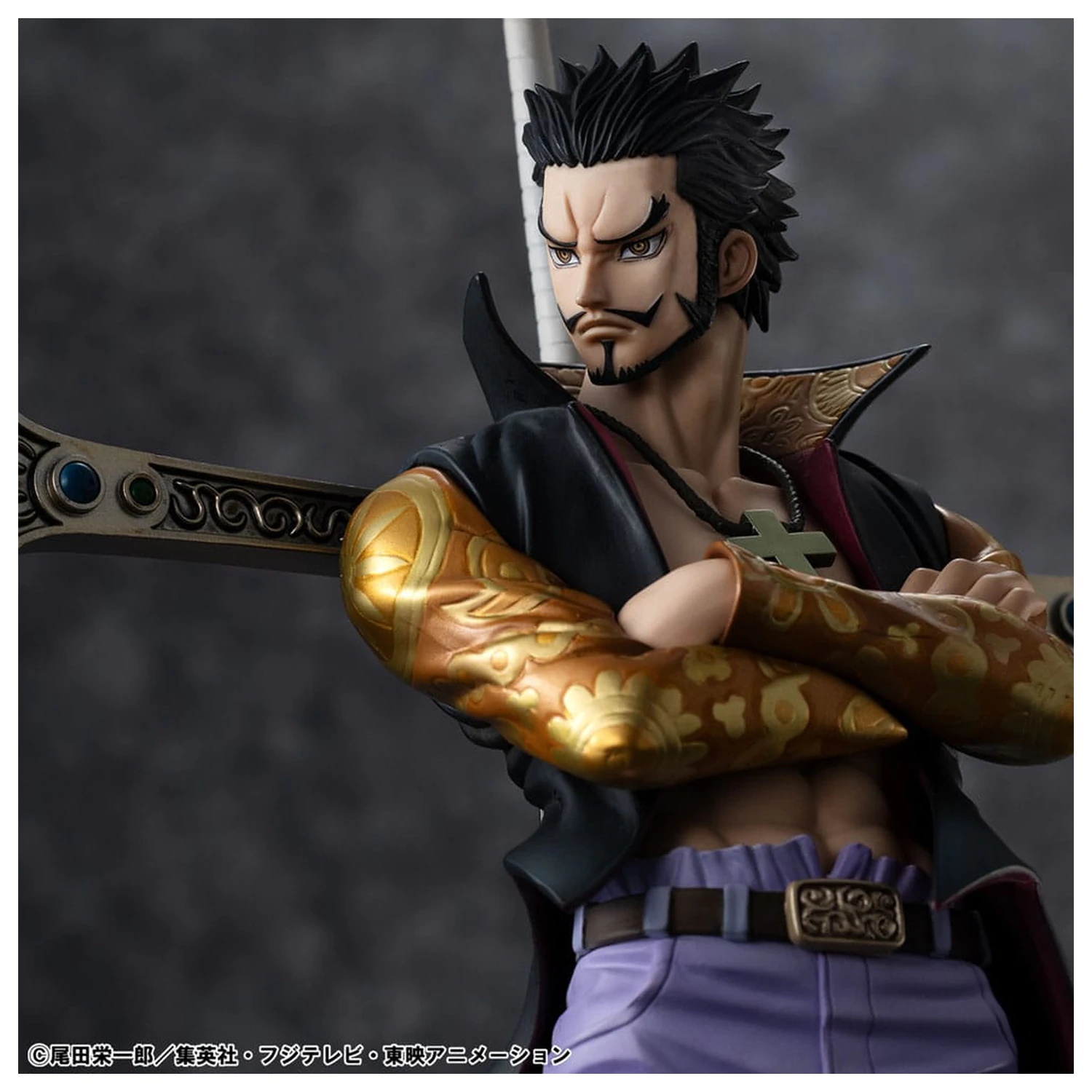 One Piece P.O.P SA-MAXIMUM PVC Socha Hawk Eye Dracule Mihawk Ver. R 29 cm produktová fotografia