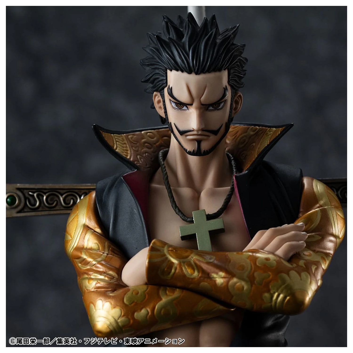 One Piece P.O.P SA-MAXIMUM PVC Socha Hawk Eye Dracule Mihawk Ver. R 29 cm produktová fotografia
