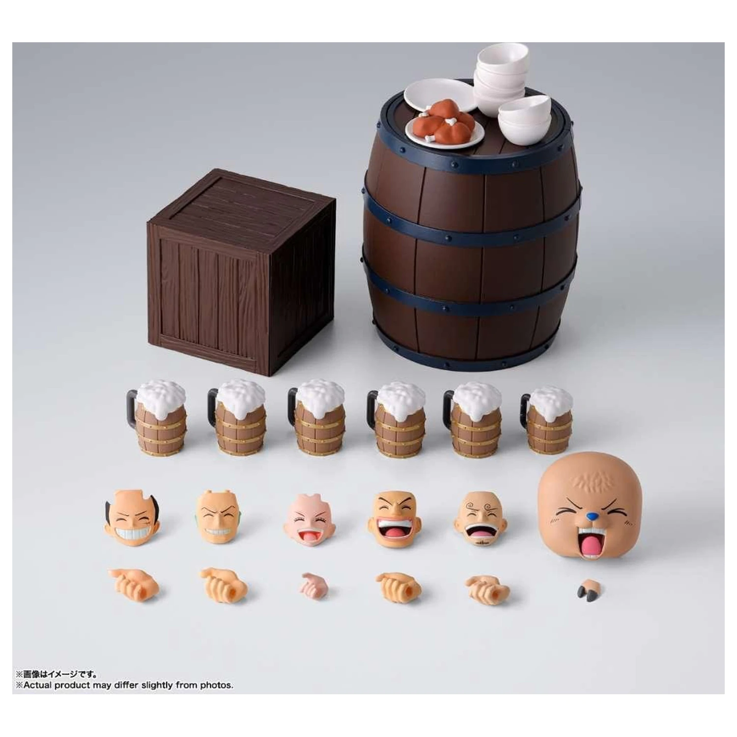One Piece Party Time príslušenstvo k figúrke pack S.H. Figuarts produktová fotografia