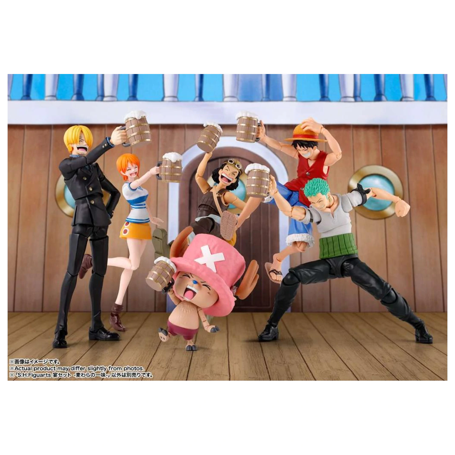 One Piece Party Time príslušenstvo k figúrke pack S.H. Figuarts produktová fotografia