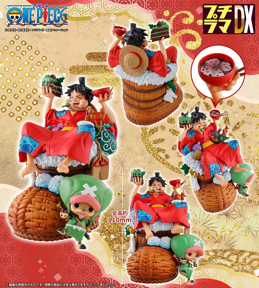One Piece Petitrama DX PVC mini soška Logbox Re Birth Vol. 1 11 cm produktová fotografia