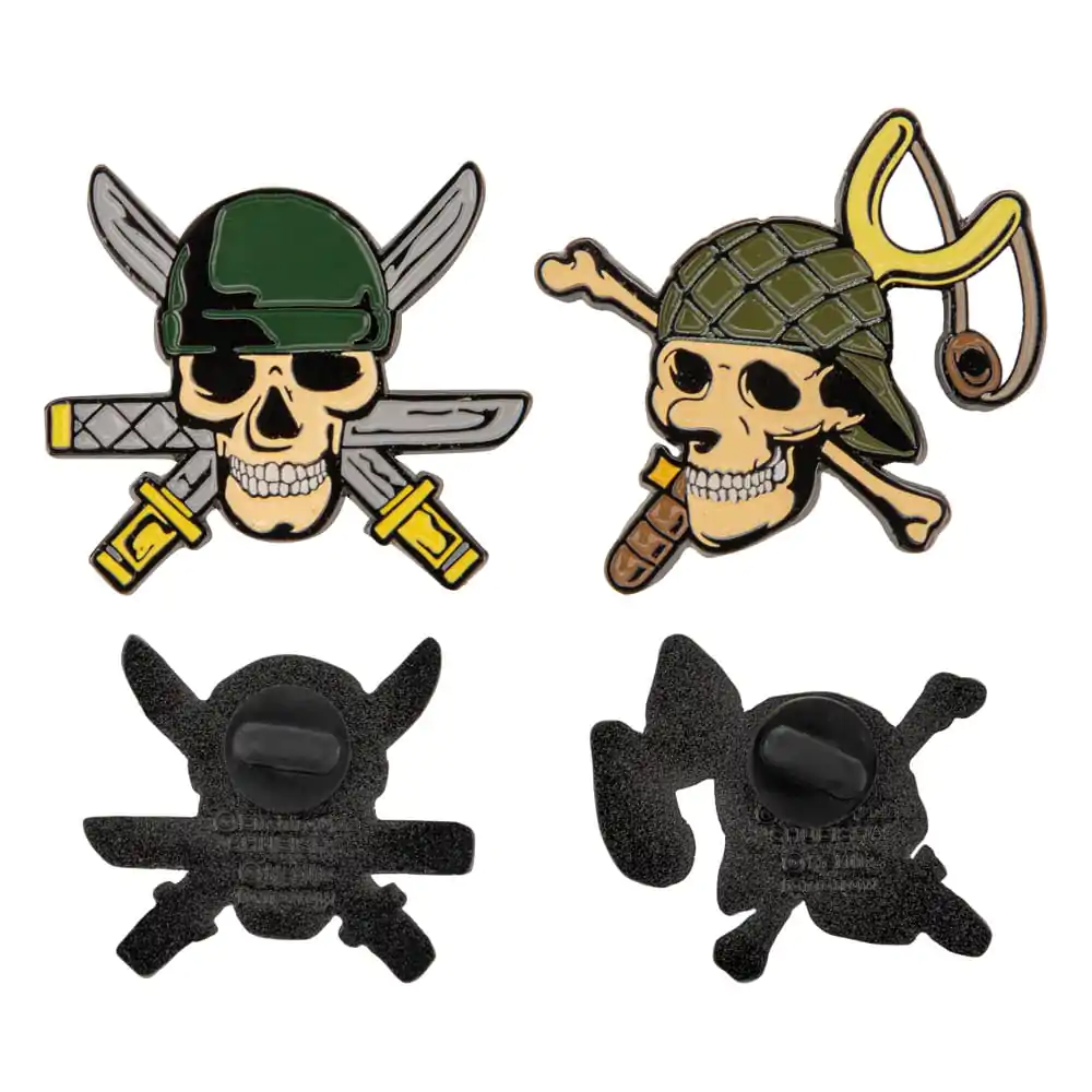 One Piece Pins 2-kusov pack Zoro & Usopp termékfotó