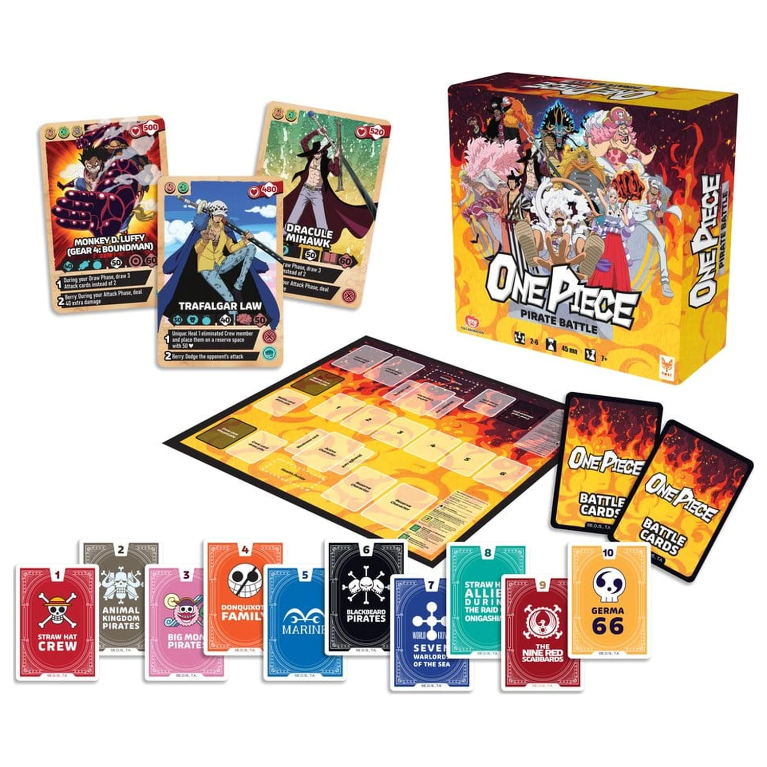 One Piece Board Game Pirate Battle *anglická verzia* produktová fotografia