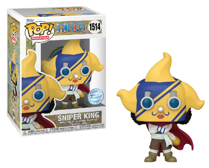 One Piece POP Animation Funko POP Vinyl figúrka Sniper King termékfotó