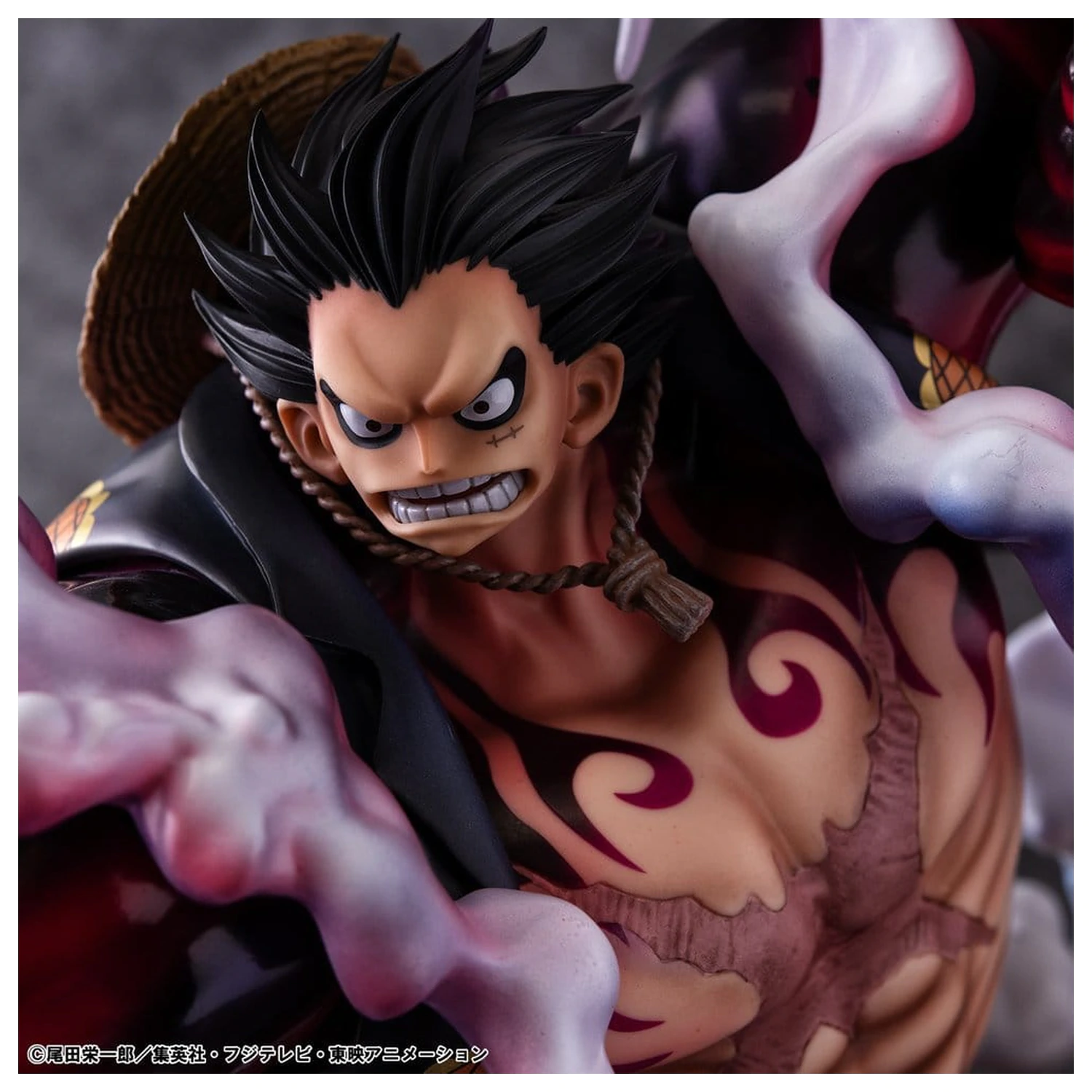 One Piece Portrait.Of.Pirates SA-Maximum PVC figúrka Monkey D. Luffy Gear 4 Bounce-Man 10th Limited Ver. 30 cm produktová fotografia